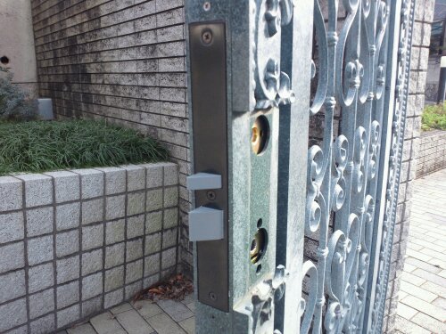 姫路市で電気錠の不具合　点検・修理　ナショナル電工